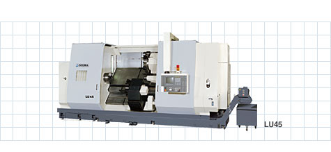 日本大隈臥式雙刀架數(shù)控車床LU 系列